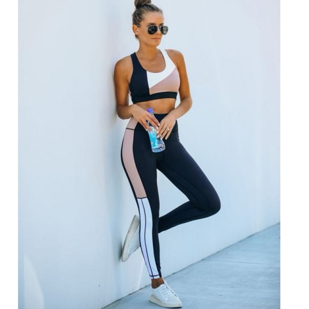 All Fenix Set - Heidi Block Legging & Bra - Small